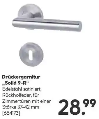 Hellweg Drückergarnitur Solid 9-R Angebot