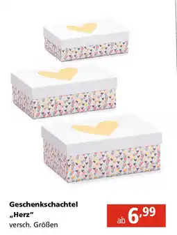 Pagro Diskont Geschenkschachtel Herz Angebot