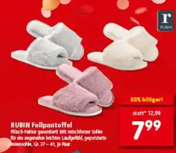 Interspar Rubin fellpantoffel Angebot