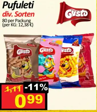 Wurstico Pufuleti Angebot