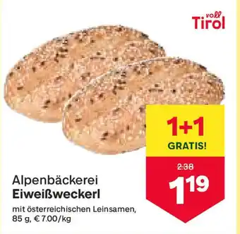 MPreis Alpenbäckerei Eiweißweckerl Angebot