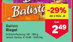 MPreis Balisto Riegel Angebot