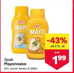 MPreis Spak Mayonnaise Angebot