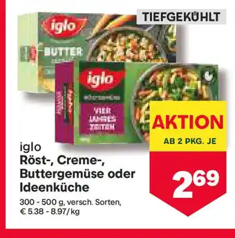 MPreis Röst Creme Buttergemüse oder Ideenküche Angebot