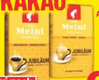 Maximarkt Julius Meinl Jubiläum Angebot