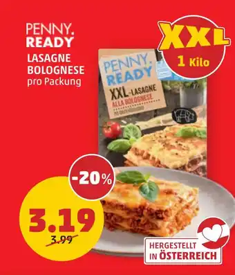 PENNY Lasagne bolognese Angebot