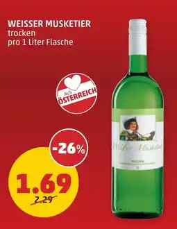 PENNY WEISSER MUSKETIER Angebot