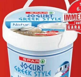 Spar Joghurt Greek Style Angebot