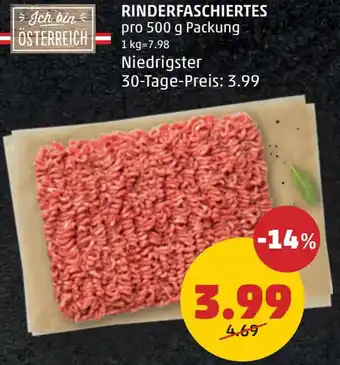 PENNY Rinderfaschiertes Angebot