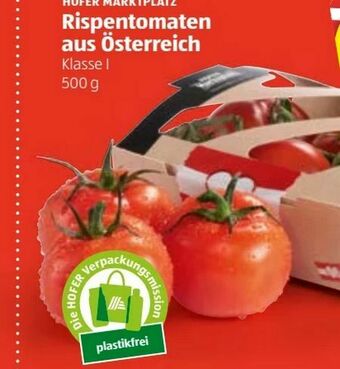 Hofer Rispentomaten Angebot
