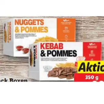 Lidl Snack Boxen Nuggets & Pommes oder Kebab & Pommes Lidl Angebot