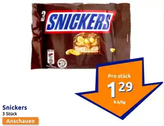 Action Snickers Angebot