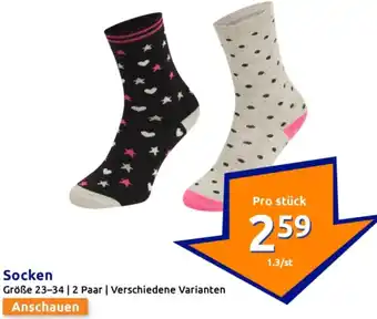 Action Socken Angebot