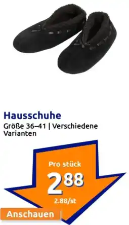 Action Hausschuhe Angebot