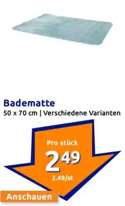 Action Badematte Angebot