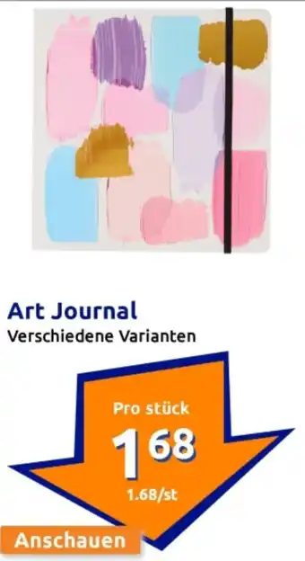 Action Art Journal Angebot