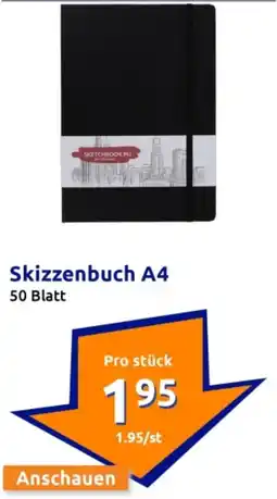 Action Skizzenbuch A4 Angebot