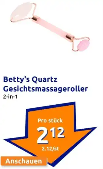 Action Betty's Quartz Gesichtsmassageroller Angebot