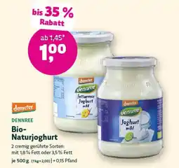 Denn's Biomarkt Bio- Naturjoghurt Angebot