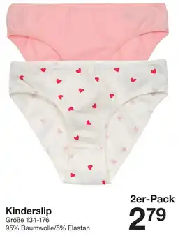 Zeeman Kinderslip Angebot