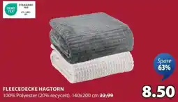 JYSK Fleecedecke Hagtorn Angebot