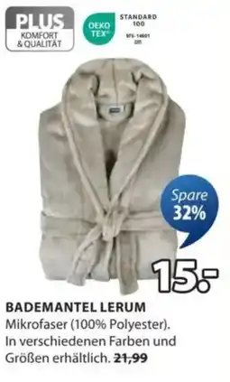 JYSK Bademantel Lerum Angebot