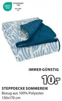 JYSK Steppdecke Sommereik Angebot