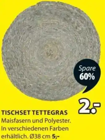 JYSK Tischset Tettegras Angebot