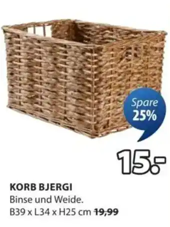 JYSK Korb bjergi Angebot