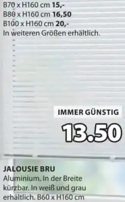 JYSK Jalousie bru Angebot