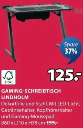 JYSK Gaming-schreibtisch lindholm Angebot