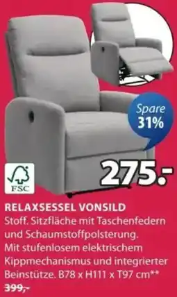 JYSK Relaxsessel vonsild Angebot