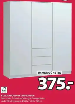 JYSK Kleiderschrank limfjorden Angebot