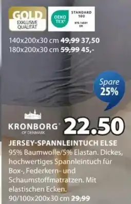 JYSK Jersey-spannleintuch else Angebot