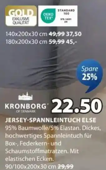 JYSK Jersey-spannleintuch else Angebot