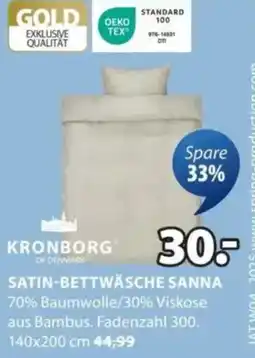 JYSK Satin-bettwäsche sanna Angebot