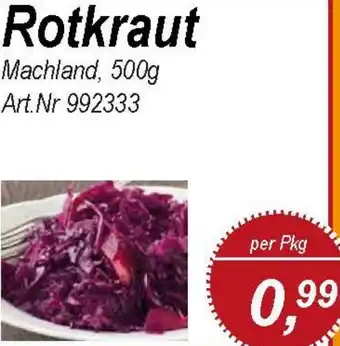 Nemetz Markt Rotkraut Angebot