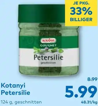 T&G Kotanyi Petersilie Angebot