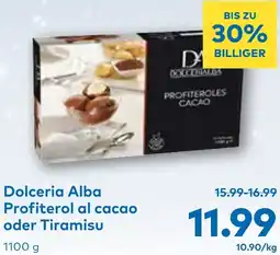 T&G Dolceria Alba Profiterol al cacao oder Tiramisu Angebot