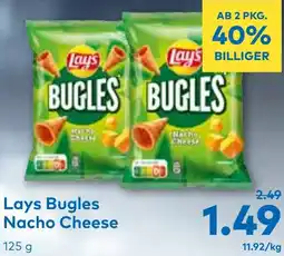 T&G Lays Bugles Nacho Cheese Angebot