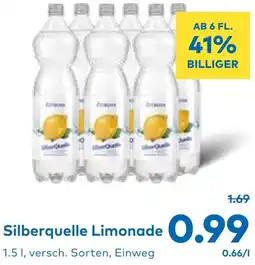 T&G Silberquelle Limonade Angebot