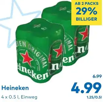 T&G Heineken Angebot