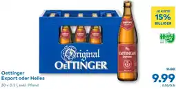 T&G Oettinger Export oder Helles Angebot