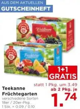 Unimarkt Teekanne Früchtegarten Angebot