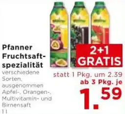 Unimarkt Pfanner Fruchtsaft- spezialität Angebot