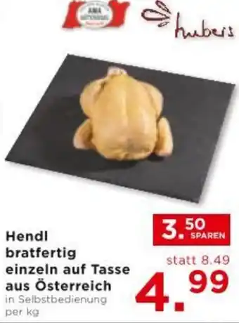 Unimarkt Hendl bratfertig einzeln auf Tasse aus Österreich Angebot