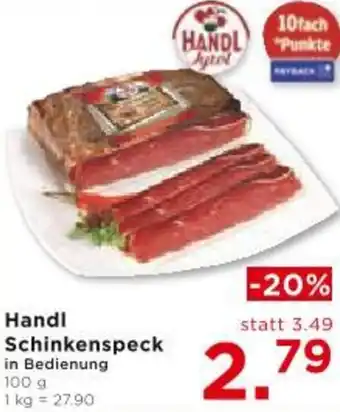 Unimarkt Handl Schinkenspeck Angebot