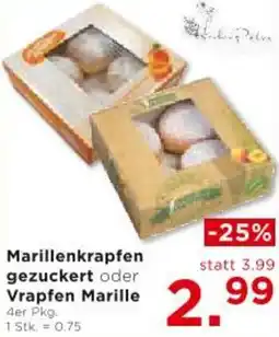 Unimarkt Marillenkrapfen gezuckert oder Vrapfen Marille Angebot