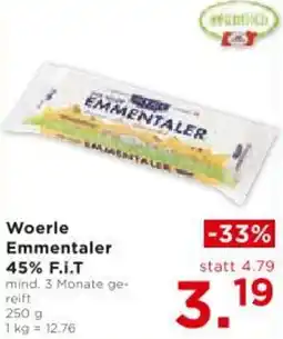 Unimarkt Woerle Emmentaler Angebot