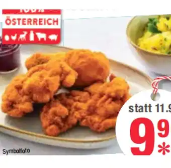 Maximarkt Backhendl ausgelöste Maishendlkeulen, mit Kartoffel-Vogerlsalat und Preiselbeeren Maximarkt Angebot